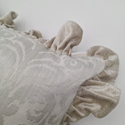 Luvoti polštář s řaseným lemem (sada 2 ks)