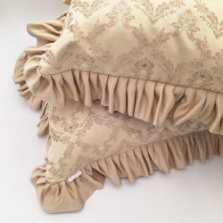 Luvoti polštář s řaseným lemem (sada 2 ks)