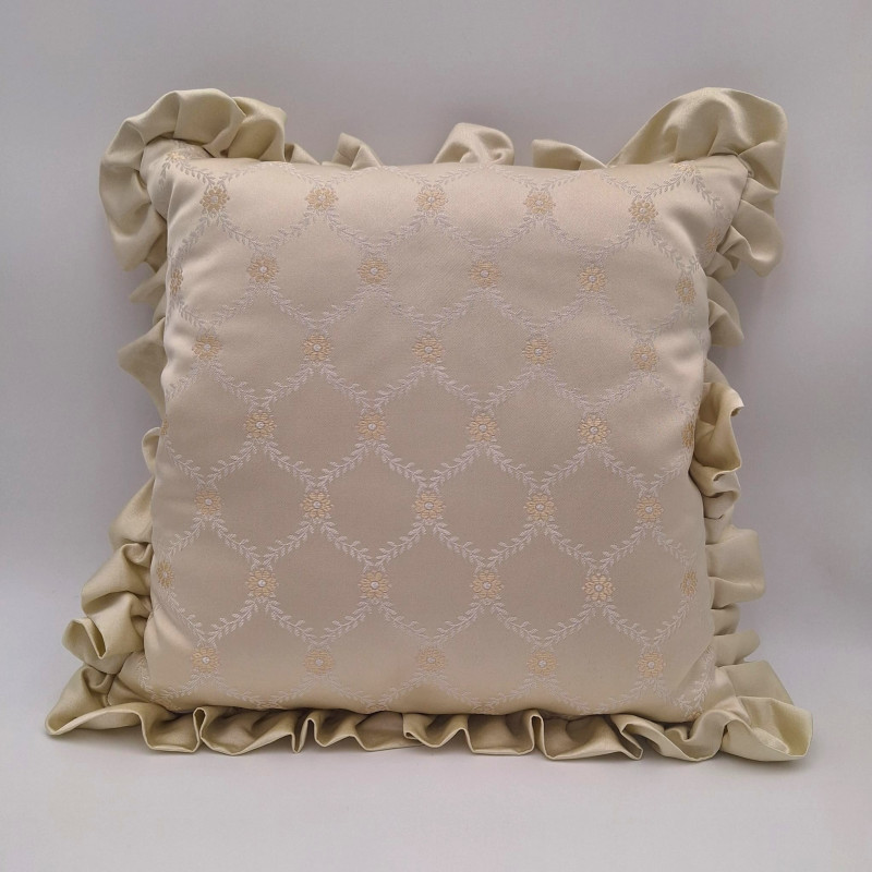 Luvoti polštář se vzorem a lemem (sada 2 ks)