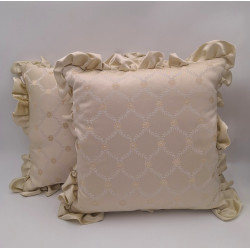 Luvoti polštář se vzorem a lemem (sada 2 ks)