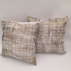 Luvoti polštář se zlatavým žíháním (sada 2 ks)