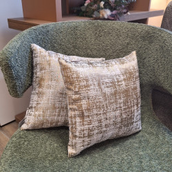 Luvoti polštář se zlatavým žíháním (sada 2 ks)