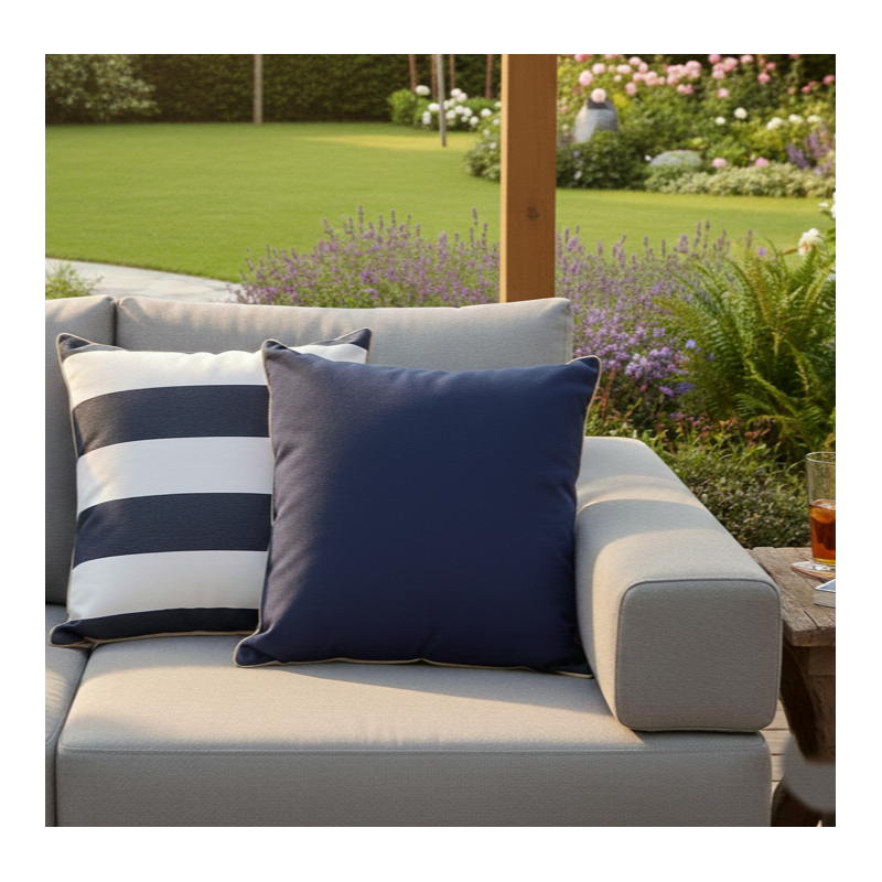 Luvoti venkovní pruhovaný polštář (sada 2 ks)