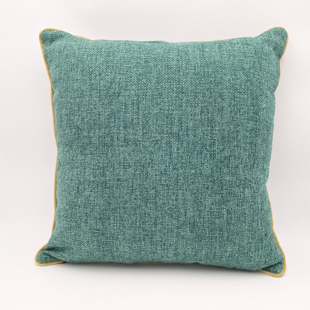 Luvoti zelený polštář s paspulí (sada 2 ks)