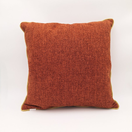 Luvoti oranžový polštář s paspulí (sada 2 ks)