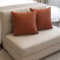 Luvoti polštář se zlatou paspulí (sada 2 ks)