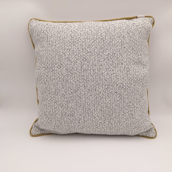 Luvoti texturovaný polštář se zlatou paspulí (sada 2 ks)