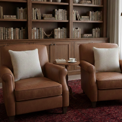 Luvoti texturovaný polštář se zlatou paspulí (sada 2 ks)