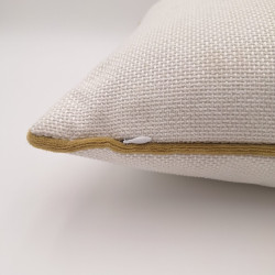 Luvoti polštář se zlatou paspulí (sada 2 ks)