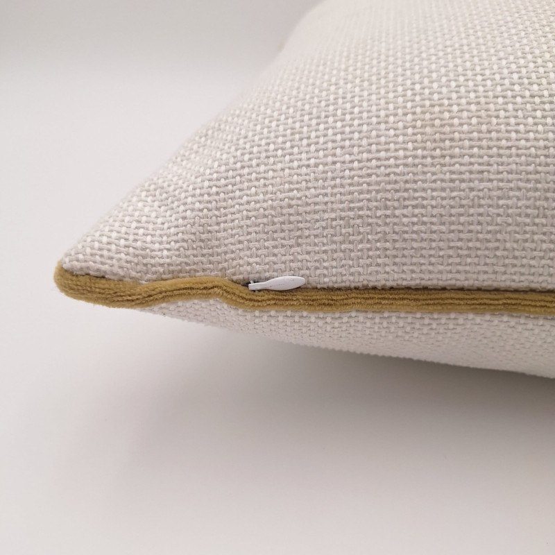 Luvoti polštář se zlatou paspulí (sada 2 ks)