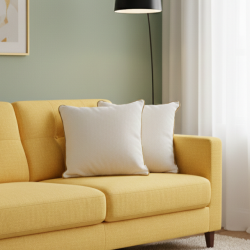 Luvoti polštář se zlatou paspulí (sada 2 ks)