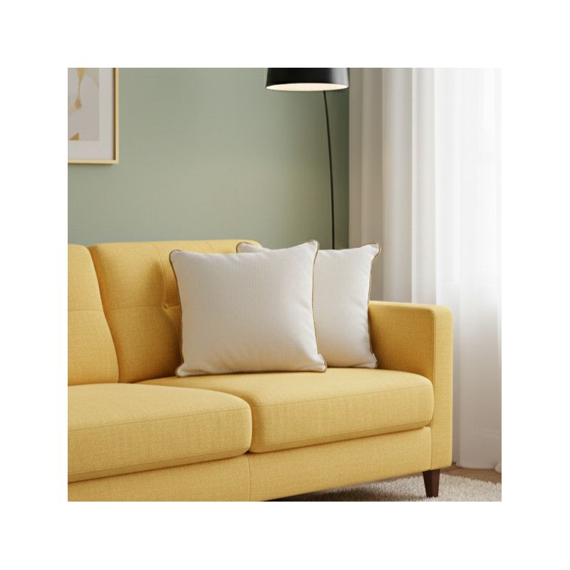 Luvoti polštář se zlatou paspulí (sada 2 ks)