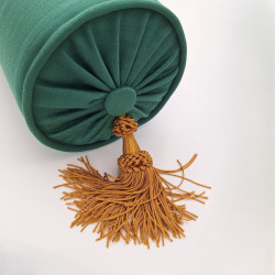 Luvoti zelený válec se střapcem (sada 2 ks)