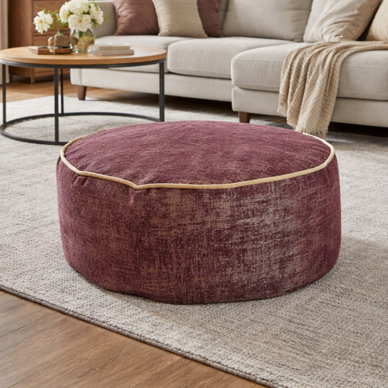 Luvoti malý sedací vak burgundy fresco