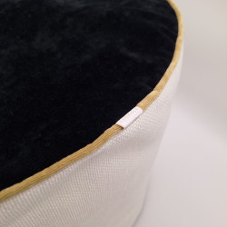 Luvoti střední sedací vak black & white