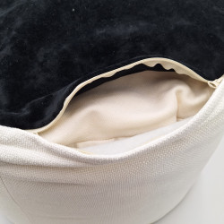 Luvoti střední sedací vak black & white