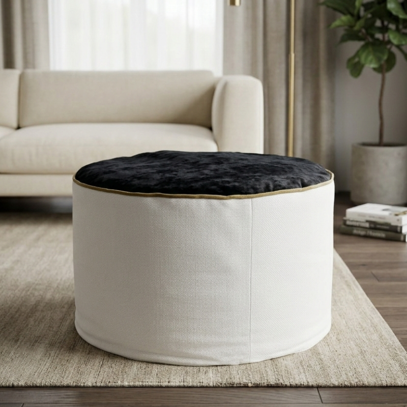 Luvoti střední sedací vak black & white