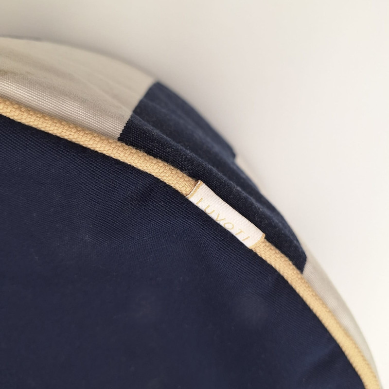 Luvoti outdoor malý sedací vak navy stripes