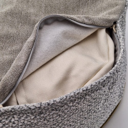 Luvoti malý sedací vak grey tweed