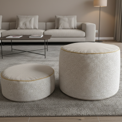 Luvoti malý sedací vak grey tweed