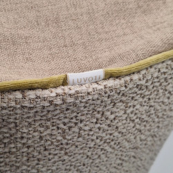 Luvoti střední sedací vak beige tweed