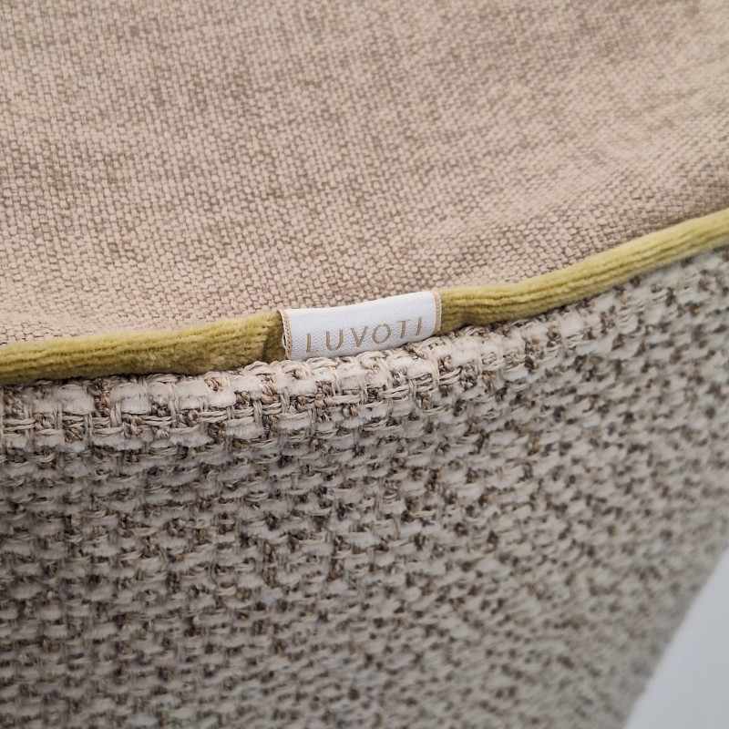 Luvoti střední sedací vak beige tweed