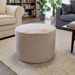 Luvoti střední sedací vak beige tweed