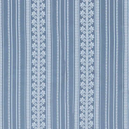 Zámecká látka Atelier Stripes azure, Sarelli