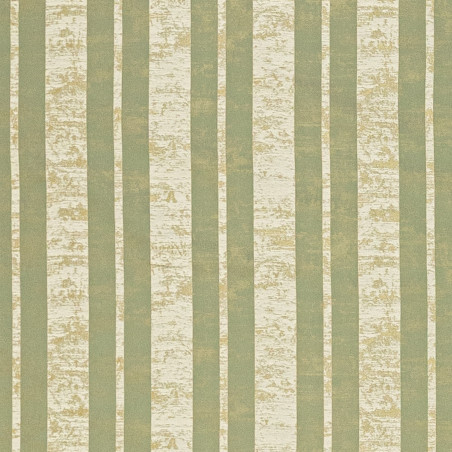 Zámecká látka Verdi Stripes classic green, Sarelli