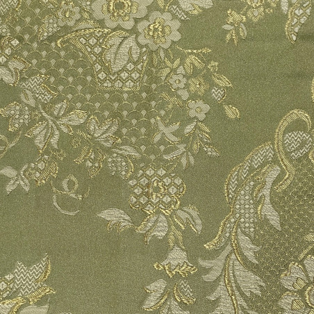 Zámecká látka Venice Main classic green, Sarelli
