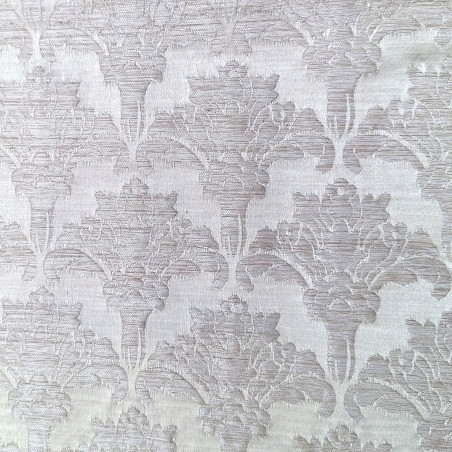 Zámecká látka Medusa Flower pearl white, Sarelli
